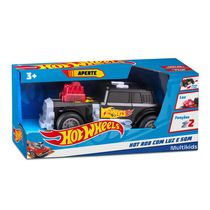 Carros Hot Wheels Hot Rod Preto com Luz e Som Multikids - BR1823 BR1823