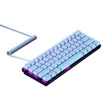 Conjunto de teclas Razer Keycap PBT + Cabo Espiral Mercury - RC2101490900R3X RC2101490900R3X