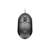 Mouse Com Fio Classic Conexão USB 1200dpi Cabo de 120cm 3 Botões Preto - MO300 MO300