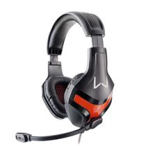 Headset Gamer Warrior Harve P2 Stereo Preto/Vermelho - PH101OUT [Remanufaturado] PH101OUT