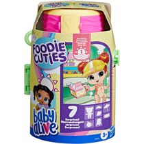 Baby Alive - Boneca Foodie Cuties Garrafa - 7 Surpresas F6970 - Hasbro