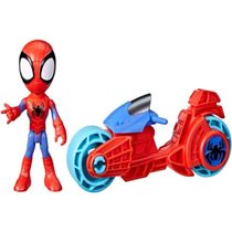 Spidey And His Amazing Friends - Moto e Boneco - Spidey F7459