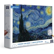 Quebra-Cabeça 1000 Peças - Vincent Van Gogh - a Noite Estrelada - Toyster