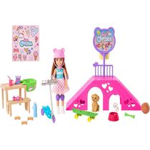 Boneca Barbie - Chelsea Skatepark Hjy35