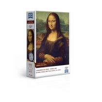 Quebra-Cabeça 500 Peças Nano - Monalisa - Leonardo da Vinci - Toyster