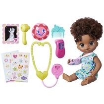 Baby Alive - Boneca Bella Hora da Consulta - Negra F7537 - Hasbro