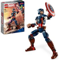 76258 Lego Marvel - Figura de Construção do Capitão América