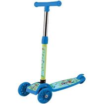 Patinete 3 Rodas Irado com Luz - Azul - Art Brink