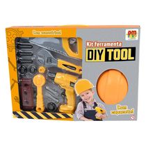 Kit Ferramentas Diy Tool com Capacete - Dm Toys