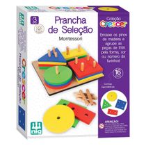 Prancha de Seleção Montessori - Nig