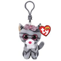 Beanie Boos Clip On - Kiki Gata Cinza