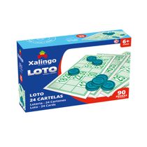 Jogo Loto 24 Cartões/peças Plásticas - Xalingo