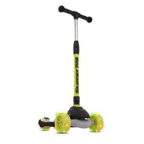 Patinete Skatenet Led Pro Dobrável Preto - Bandeirante