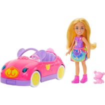 Barbie - Boneca Chelsea e Carro do Urso Hxn05