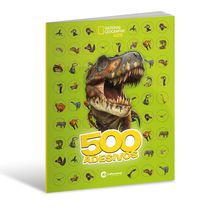 Livro Dinossauros - 500 Adesivos - Culturama