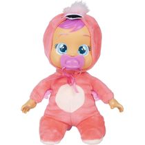 Boneca Cry Babies Tiny Cuddles Animais - Flamy (flamingo) - Multikids