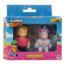 Stumble Guys - Pack com 2 Figuras - Ms.Stumble e Sprinkles - Multikids