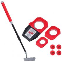 Kit de Golfe com Bola, Taco, Rampa e Suporte para Crianças, Nerf, Vermelho