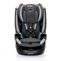 Cadeira de Bebê para Carro 2 em 1 Rotativo com Capa de Limpeza Rápida, Evenflo Revolve360, Azul