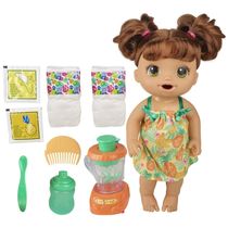 Boneca Magic Mixer Boneca Tropical com Acessórios de Liquidificador para Crianças Acima de 3 Anos, Baby Alive