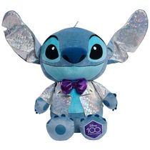 Pelúcia STITCH 70 cm de Altura, Homenagear os 100 Anos de Disney para Crianças Acima de 3 Anos, Just Play, Azul