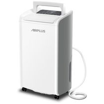 Desumidificador 50L com Mangueira de Drenagem, Economia de Energia, Temporizador e Área 418m2, AIRPLUS, Branco