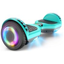 Hoverboard com Luz LED nas Rodas, Alto Falante e Velocidade até 9km/h, para Crianças de 6 a 12 Anos, 110V, SISIGAD, V...