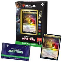 Magic The Gathering Commander Masters Enxame de Fractais Deck com 100 Cartas e Acessórios para Colecionador