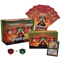 Magic The Gathering Pacote de Guerra dos Irmãos, Cartão Transformers, 8 Conjuntos de Boosters e Acessórios, para Jogadores de 13 Anos ou Mais