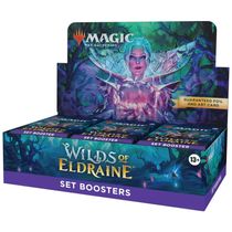 Caixa de Boosters do Conjunto Wilds of Eldraine de Magic: The Gathering - 30 pacotes, 360 Cartas Mágicas