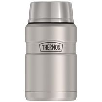 Frasco Térmico para Alimentos 700 ml com Vedação a Vácuo Aço Inoxidável, THERMOS SK3020, Prateado