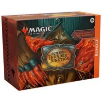 Magic: The Gathering Outlaws of Thunder Junction com  9 Boosters de Jogo, 30 Cartas de Terreno e Acessórios Exclusivos