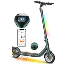 Patinete Elétrico para Adultos com Display de LED, Peso Max 120kg e até 40km, Atomi, Verde