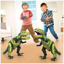 Dinossauro Robô Educativo de Controle Remoto para Crianças Acima de 3 Anos, STEAM Life, Verde