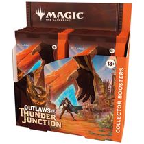 Magic: The Gathering Outlaws of Thunder Junction Caixa de Boosters de Colecionador - 12 Pacotes, 180 Cartas no Total