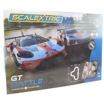 Pista de Corrida Slot Car, Escala 1:32 com 2 Carros e 2 Controles para Crianças Acima de 3 Anos, PH Premium Hobbies, Colorida