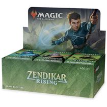 Magic The Gathering Zendikar Rising 36 Pacotes de Booster 540 Cartas no Total, 1 Carta Topper da Caixa |