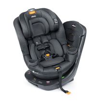 Cadeira de Bebe para Carro com Rotação de 360°, Sistema de Arnês Quick-Secure e Apoio de Cabeça, Chicco Fit360 ClearTex, Cinza