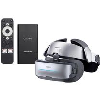 Óculos de Realidade Aumentada para Cinema Pessoal com  Fone de Ouvido Integrado, Compatível com iPhone 15, SteamDeck, Mac, PC, Android, Blue ray e