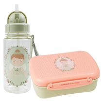 Kit Lanche e Garrafa Infantil Angela Fada Lulu Metoo By Büp Baby