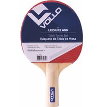 RAQUETE DE TÊNIS DE MESA PING PONG LEISURE 600 VOLLO