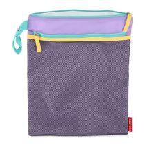 Bolsa Impermeável Com Compartimento Spark Style Rosa e Lilas Skip Hop