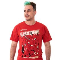 Camiseta La Casa de Papel Grupo Vermelha 14 Piticas