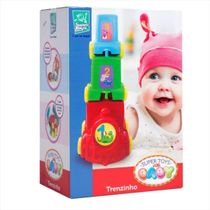 Brinquedo Educativo de Encaixar Baby Trenzinho