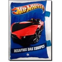 Hotwheels - Desafios Das Equipes - Livro Travesseiro