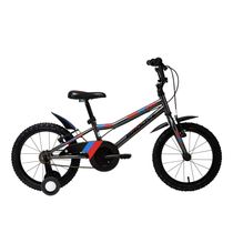 Bicicleta Infantil Groove Ragga aro 16 Grafite/Azul/Vermelho