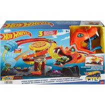 Hot Wheels Pista CITY Ataque de Cobra VS Pizzaria Mattel HTN81