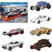 Hot Wheels Legends Multipacote com 6 Veiculos Lendarios Mattel HRX55