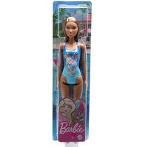 Boneca Barbie Praia Maio Azul Mattel DWJ99