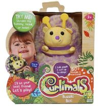 Pelucia Interativa Curlimals Buzzle a Abelha FUN
